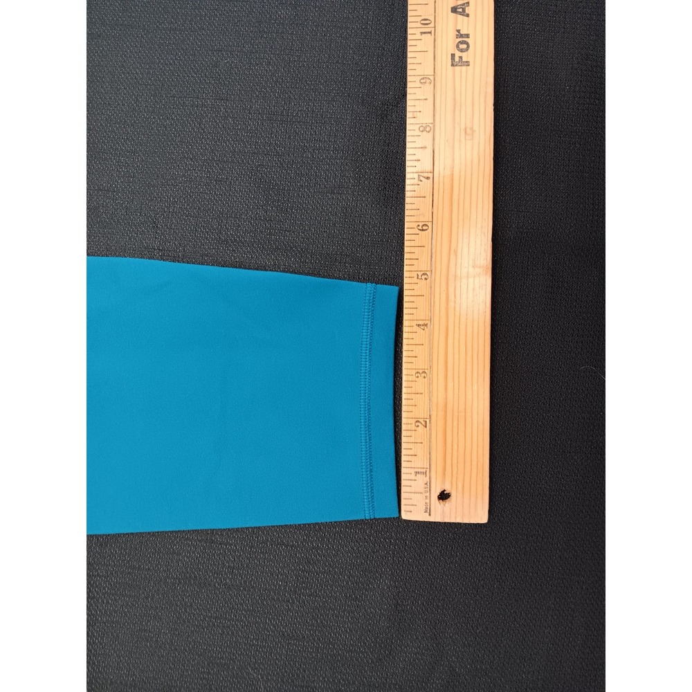Athleta Salutation Stash 7/8 Tight Teal Blue High Rise Leggings XL 54023 - Picture 5 of 11